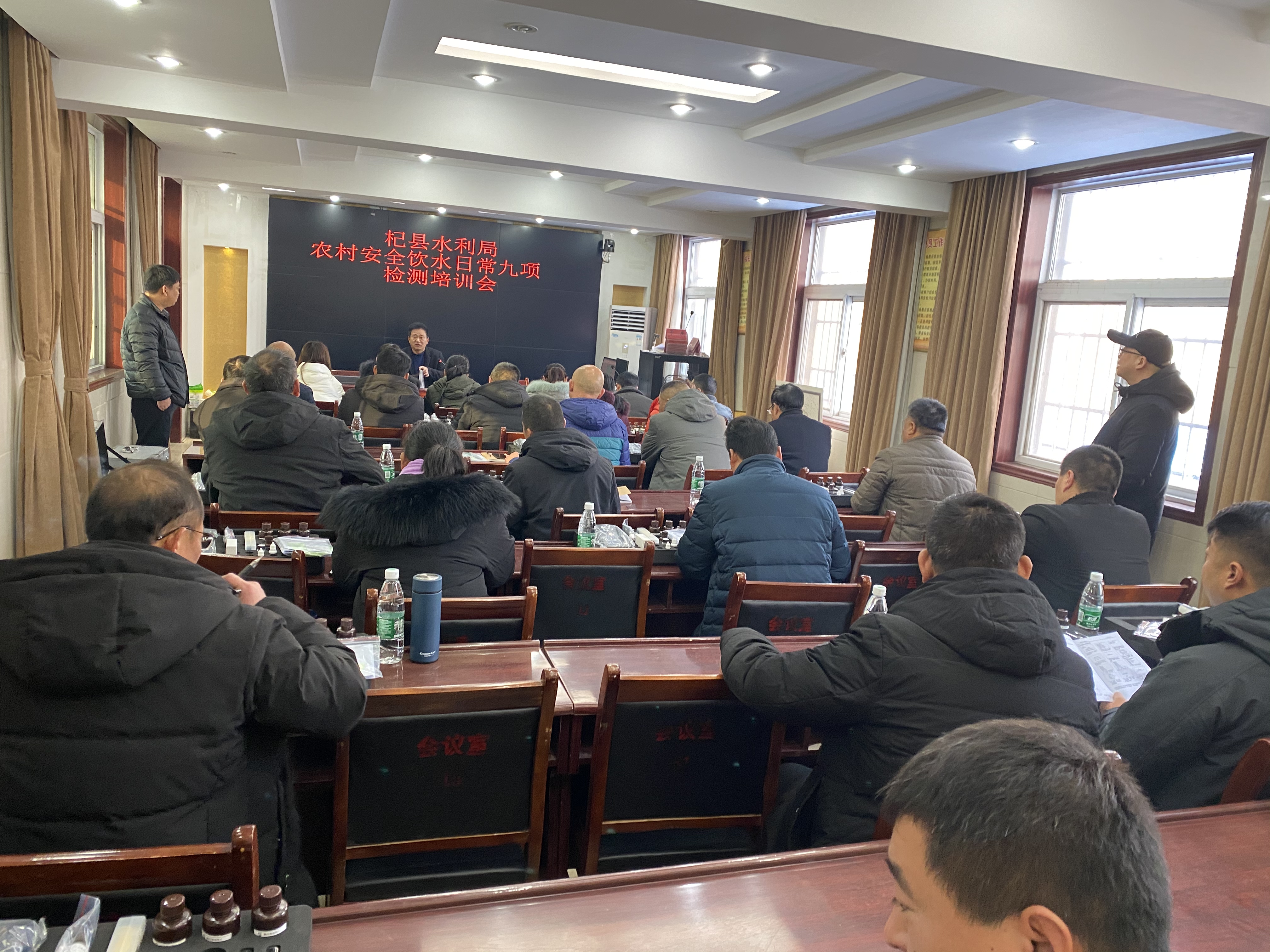 杞縣水利局領(lǐng)導對此次培訓會(huì )議發(fā)表講話(huà)