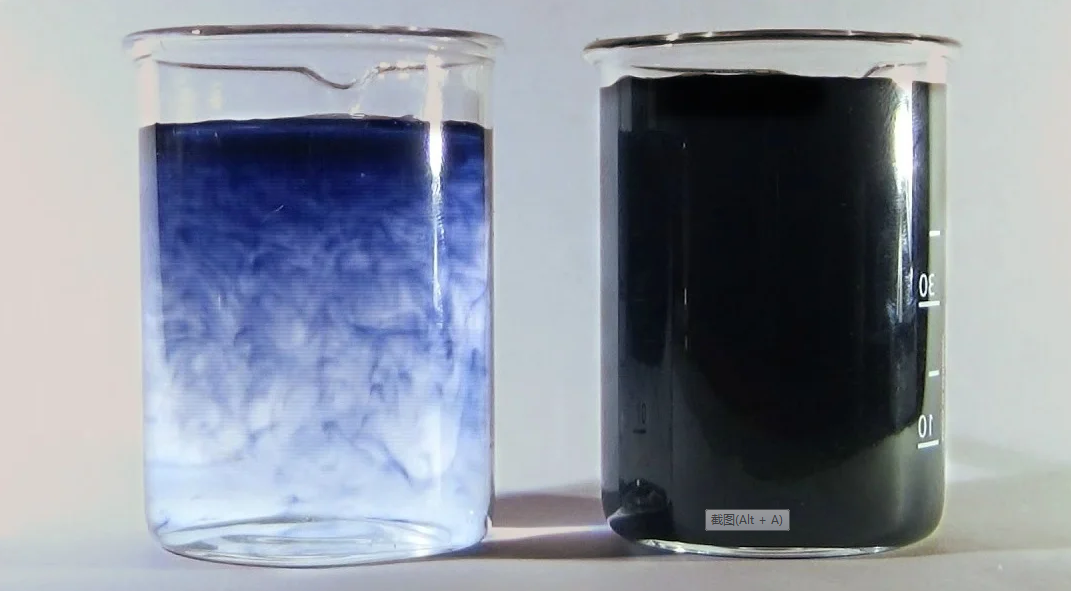水中可溶硅與鉬酸銨的絡(luò )合物被還原成藍色